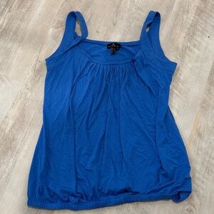 MARBLE Blue Women's Tank Top